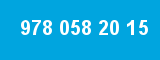 978 058 20 15